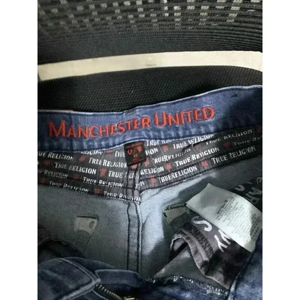True Religion Mens Denim‎ Jeans Manchester United Ricki 30 X 26 Streetwear